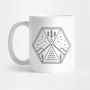Outdoor Geometric 1 Mug